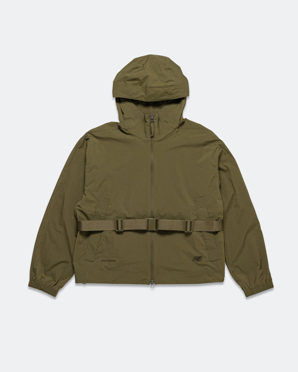 NB GREY Light Weight Hoodie Jacket - Wakame