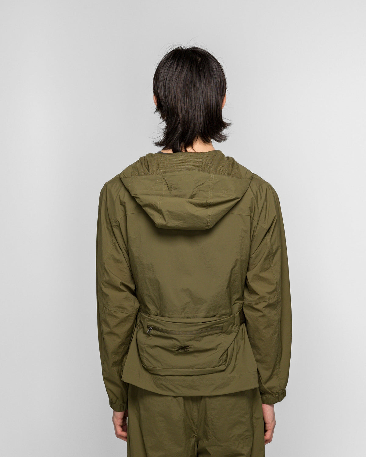 NB GREY Light Weight Hoodie Jacket - Wakame
