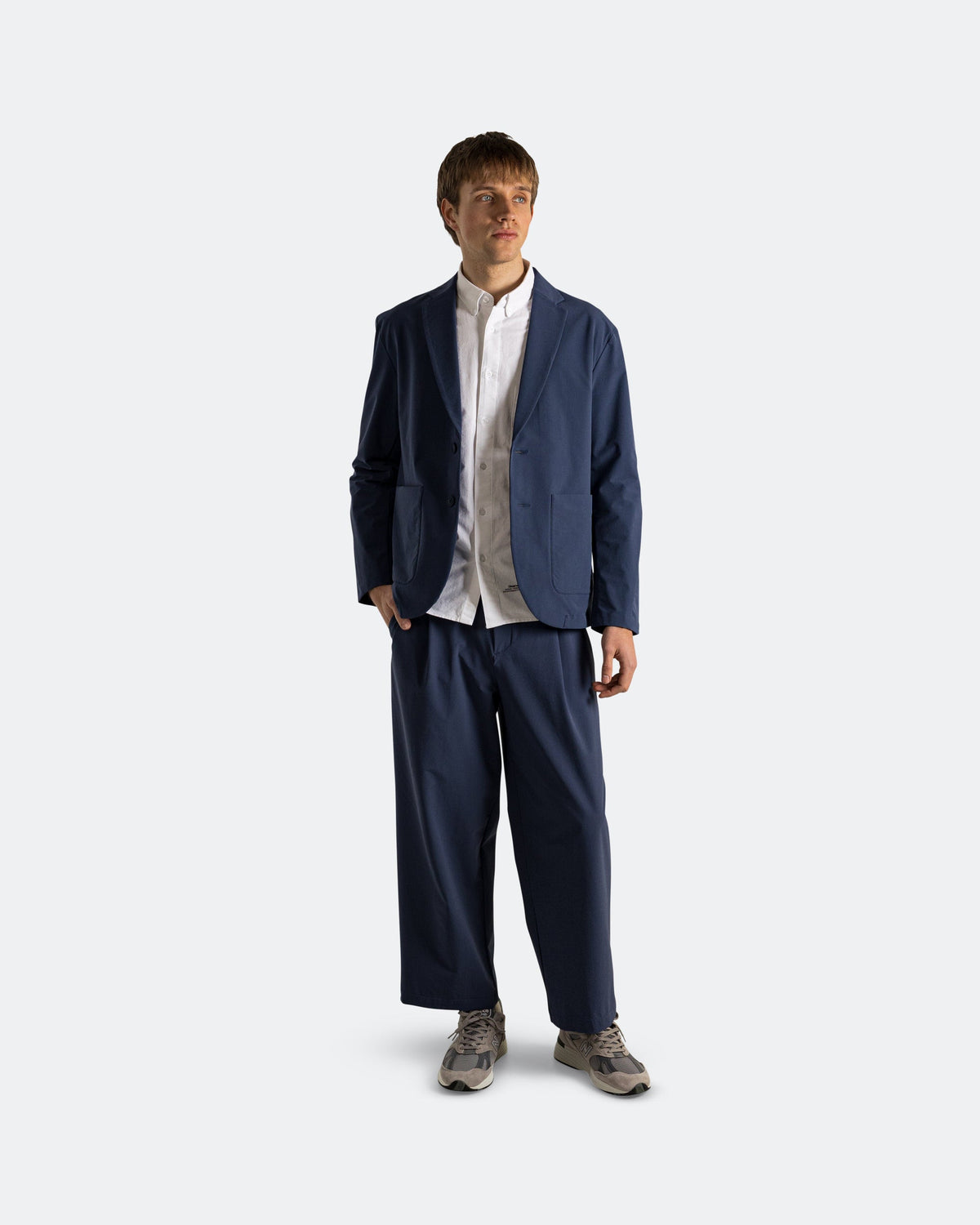 Wide Pant - Navy